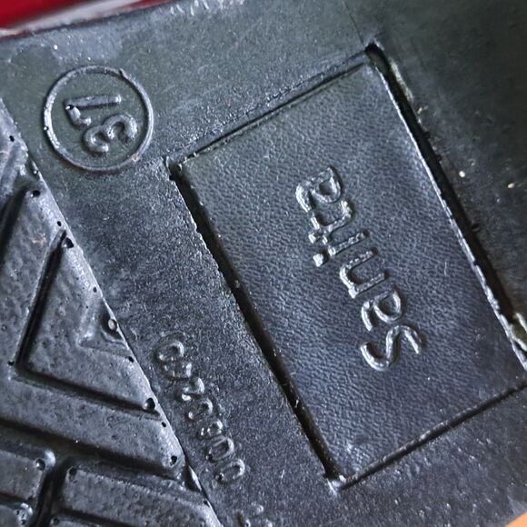 Sanita Pro Piper Women’s 6.5 7 US EU 37 Red Dye Patent Clogs Comfort - Picture 10 of 12